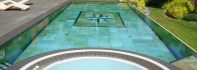 Pool Design. Outdoor pool made from Brasilian yellow quartzite and Natural Stone Basalt.jpg